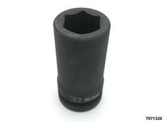 Socket hexagonal extra long "Impact" 32 mm