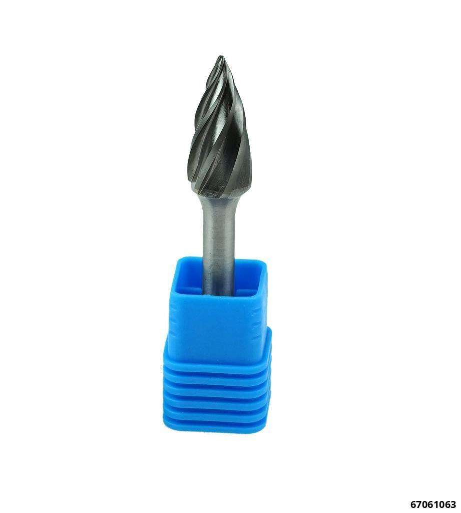HM-Frässtift Spitzbogen SPG 12,0mm Aluzahnung / Schaft: 6mm
