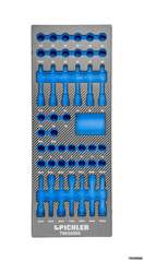 Einlage für 79930080 Steckschlüsseleinsätze 3/8", 44-tlg. 188x495x32 mm