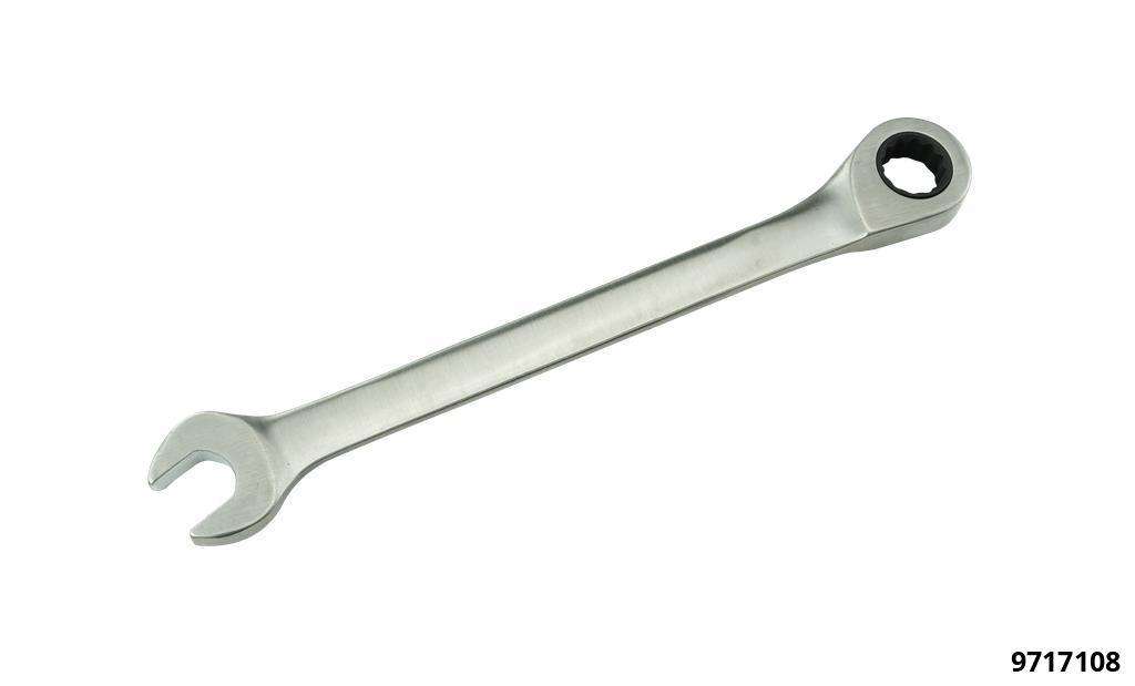 Ring-Maulschlüssel SW8 mit 72-Zahn MULTIGEAR