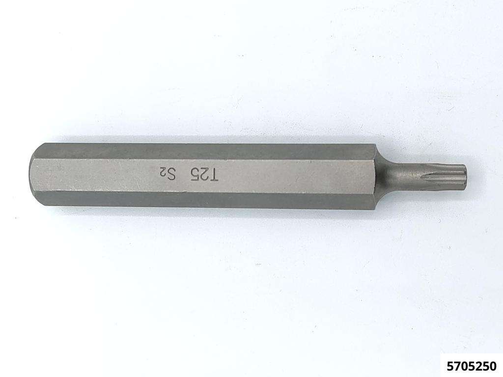 Embout Torx avec perçage réception 10 mm TXB 25 x 75