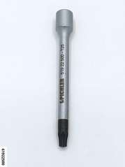 Torx Einsatz TX 25 x 85mm ohne Bohrung Antrieb 1/4" für Airbag
