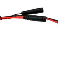 Aiguillage cosse de câble Nr.16a - 2x 6,3mm fem sur 6,3mm male av. 4,0mm banan
