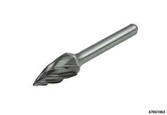 HM-Frässtift Spitzbogen SPG 12,0mm Aluzahnung / Schaft: 6mm