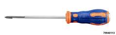 Screwdriver with through blade, PH3 x 150 mm L
