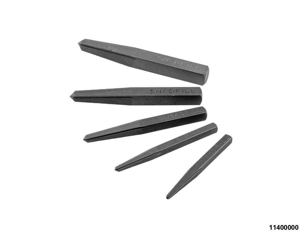 Screw extractor set, 5 pcs., Lift U, M6 - M18