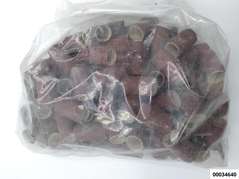 Schleifmanschetten Aluminium-oxyd 15x30mm Korn 80 (VE 100 Stück)