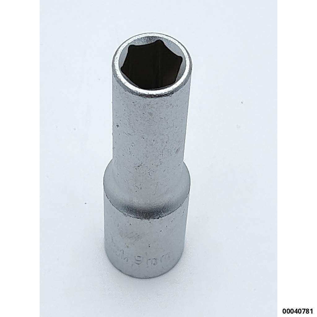 Steckschlüssel 3/8" lang 6-kant SW9