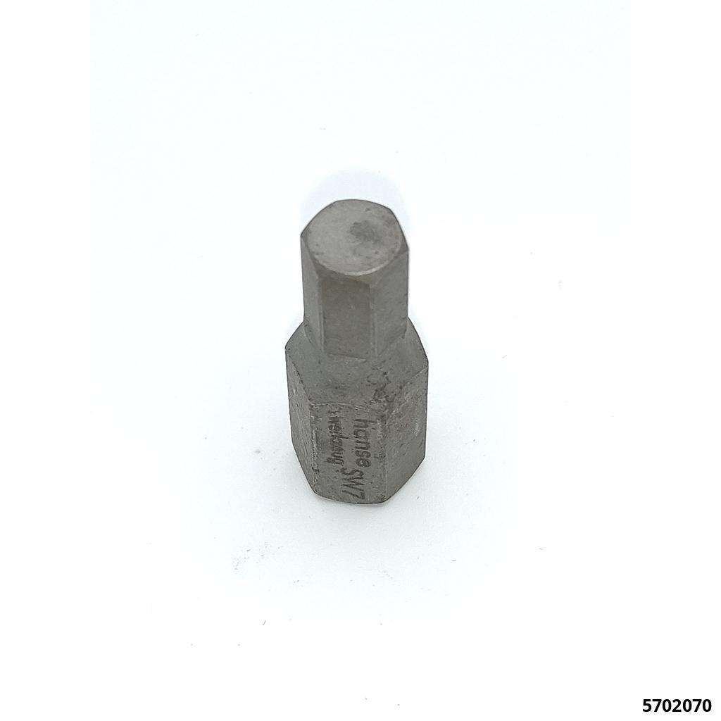 Innensechskanteinsatz Aufnahme 10 mm SW 7 x 30