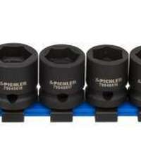 XS-Impact Stecknuss Set 1/2", extra kurz, 8-24 mm