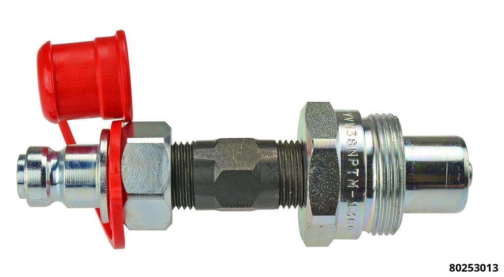 Hydraulik-Bajonettstecker CEJN Zylinderseite 3/8" NPT Innengew.zur Verbindung vo ENERPAC Zylindern m. WALLMEK Pumpen