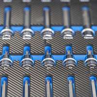 Tool Cabinet P36s, Color: BLACK, incl. tool assortment 558 pcs. "Expert"