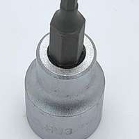 Steckschlüssel 3/8" für Innensechskantschrauben SW3, 22/48mm