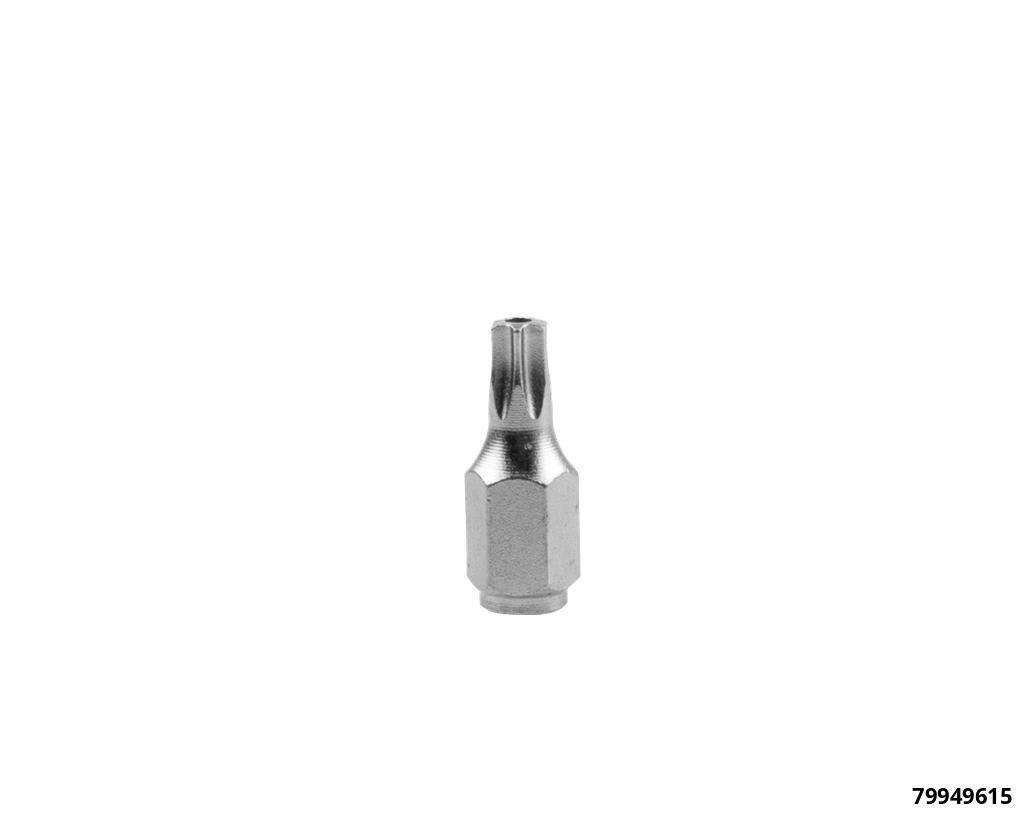Micro embout 1/4" x 18 mm, Torx avec perçage, TXB15