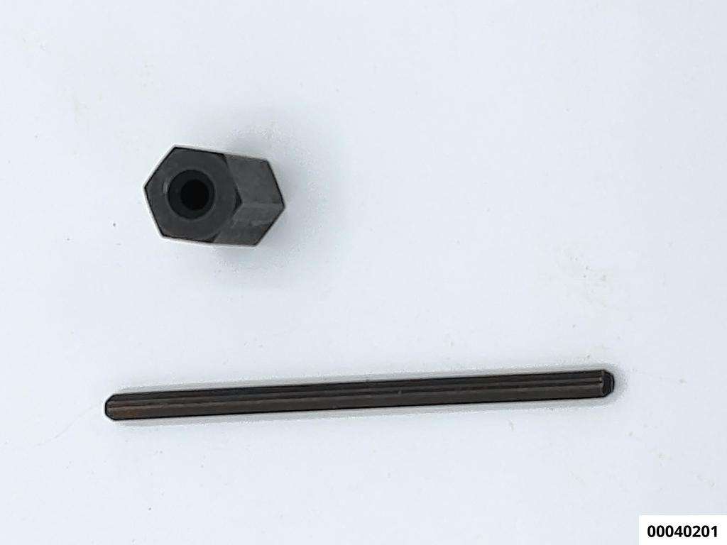 Ausdreher-Set 2tlg. (Stift+Mutter) Gr.1  für E1020