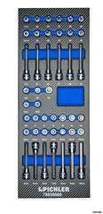 Socket Inserts 3/8", 44 pcs.