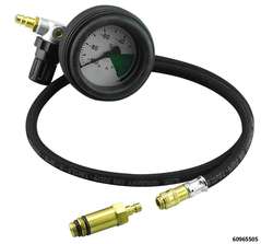 Testeur de perte de pression DRV 05 Mod.3 avec raccord NW5 et adaptateur bougie avec pas M18 x 1,5 et M14 x 1,25