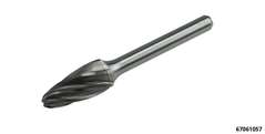 HM-Frässtift Rundbogen 12,0mm Aluzahnung / Schaft: 6mm