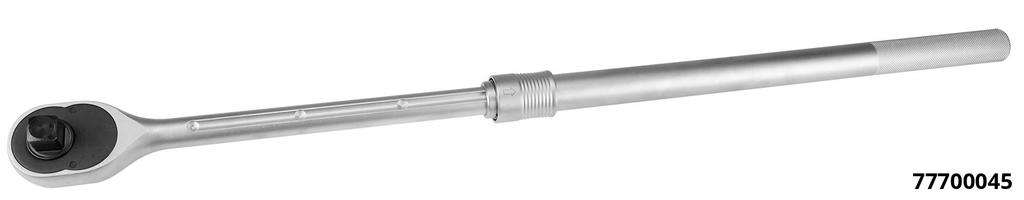 Reversible Telescopic Ratchet Drive 3/4", Length 610-1010 mm