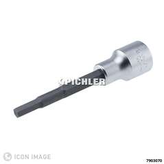 Douille 1/2" embout ALLEN 7 x 100mm