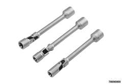 Torx Kugelgelenk Satz 3-tlg 130 mm lang Antrieb 3/8 E10, E12, E14