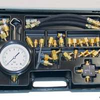 Einspritzanlagen-Prüfkoffer komplett mit 21 Adapter SK, Manometer 0-10 bar