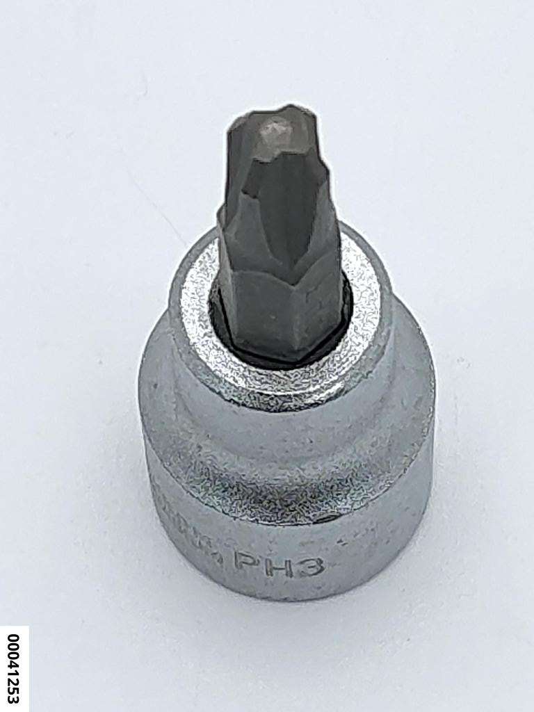 hansewerkzeug Steckschlüssel 3/8" PH3 Länge: 22/48mm
