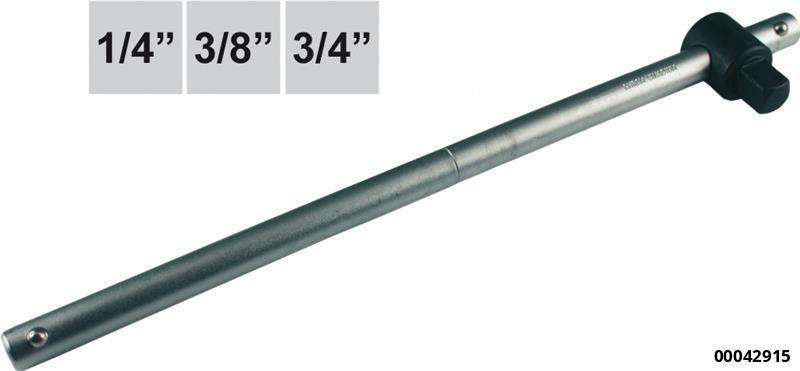 hansewerkzeug Griff mit Gleitstück 1/4"