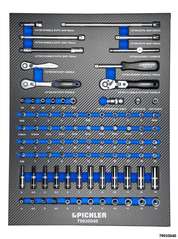 Socket Set 1/4", 87 pcs.