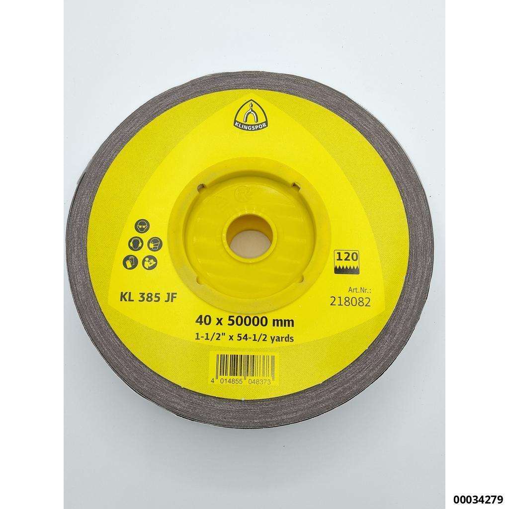 Sparrolle 40 mm x 50 Meter Korn 120