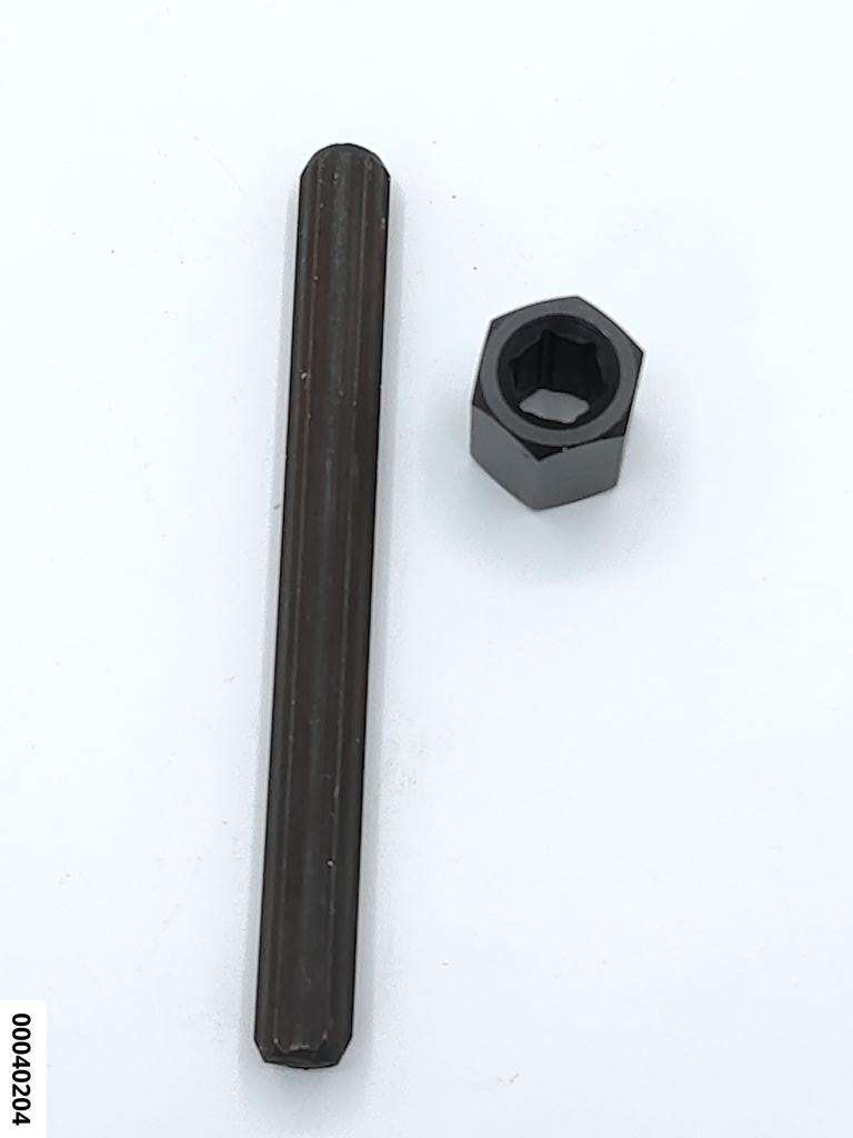 Ausdreher-Set 2tlg. (Stift+Mutter) Gr.4  für E1020