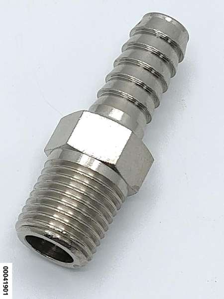 hansewerkzeug Stecknippel mit 1/4" Außengewinde 8mm Schlauch