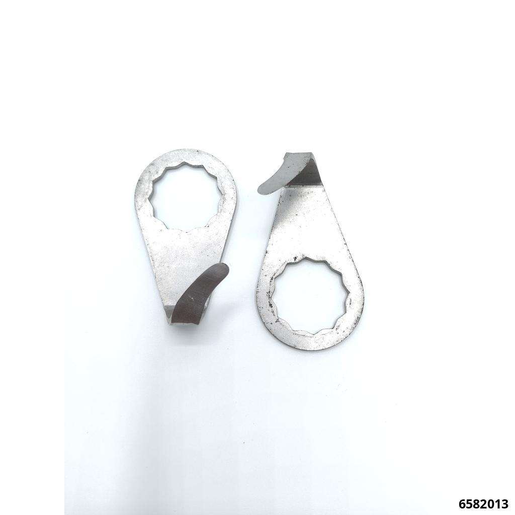Ersatzmesser Gr.1 gebogen U-Form Schneidlänge 20,0 mm Paar f. Scheibentrennmesser