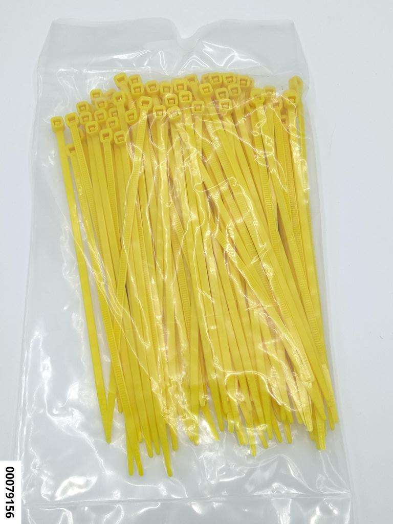 hansewerkzeug Kabelbinder "GELB"  150 x 3,6mm (VE 100 Stück)