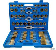 HSS Thread cutting set M2 - M18, 110 pcs., metric