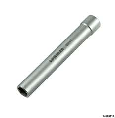Douille passante 11mm 120 mm de long, 6 pans, entr. 3/8