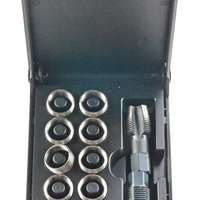 Lambda insert nut set No.2, M18x1.5 with drill, recutter and 10 bushes