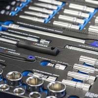 Tool Cabinet P36s, Color: BLACK, incl. tool assortment 558 pcs. "Expert"