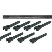 Cle pour barre d’accouplement jeu 11-19 mm, 9 pcs.