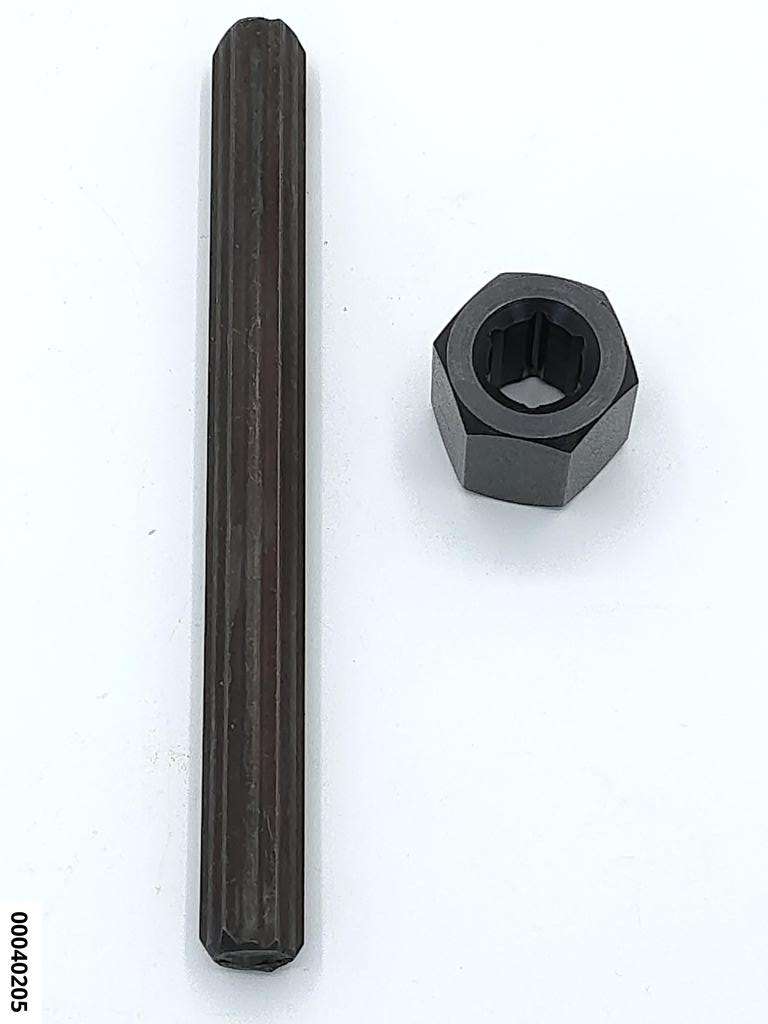 Ausdreher-Set 2tlg. (Stift+Mutter) Gr.5  für E1020