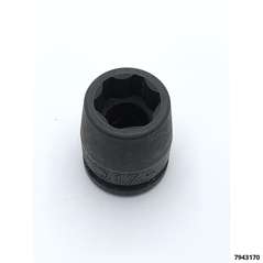 Douille choc "surface-drive 1/2"-17mm
