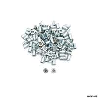 Stahl-Einnietmuttern mit Flachrundkopf M8 (0,8-3,5) VPE 100 Stück