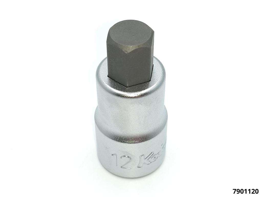 Douille 1/2" embout ALLEN 12 x 52mm