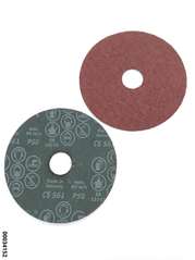 Vulkanfiberscheibe Form C 115mm Korn 50