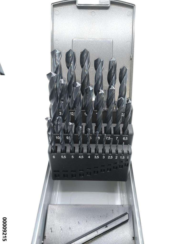 hansewerkzeug HSS Spiralbohrer Kassette1-13mm 0.5mm "ECO-LINE" DIN 338 / rollgewalzt