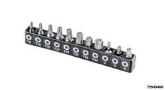 Micro embout 1/4" x 18 mm, Torx, T8