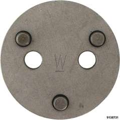 Embout Gr. "W", plaque rotative avec 3 tenons pour VW Passat et similaire