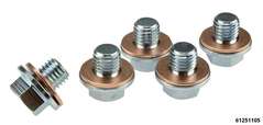 Drain Plug M11 x 1.5 x 20 mm with Copper Sealing Rings 11 x 20 x 1.5 packing unit 5 pc.