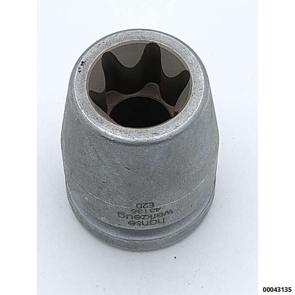 Kraftstecknuss 1/2" Aussentorx E20*