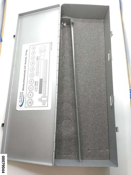 hansewerkzeug Leerkasten für 3/4" Steckschlüssel- Satz 41288